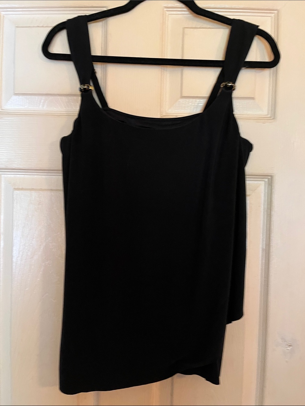 Miraclesuit Black Swimwear/Tank-Top with Logo Tag & Built in bra